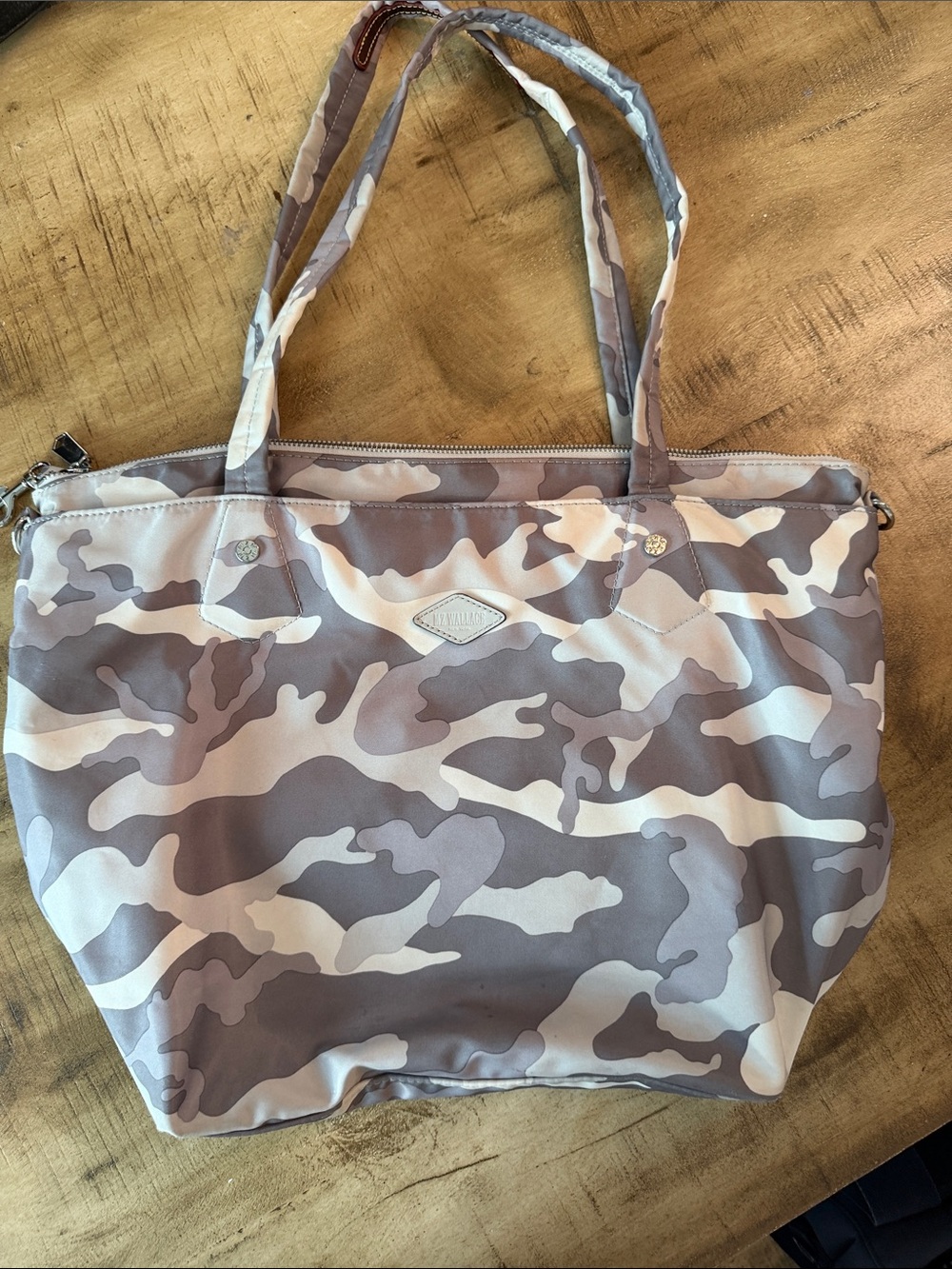 MZ Wallace Camouflage Nylon Tote Bag